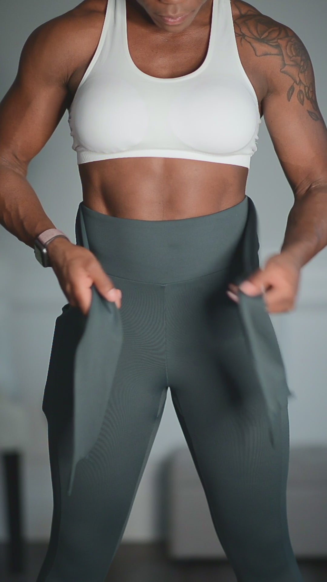 BOLD Jade Bowtie Leggings