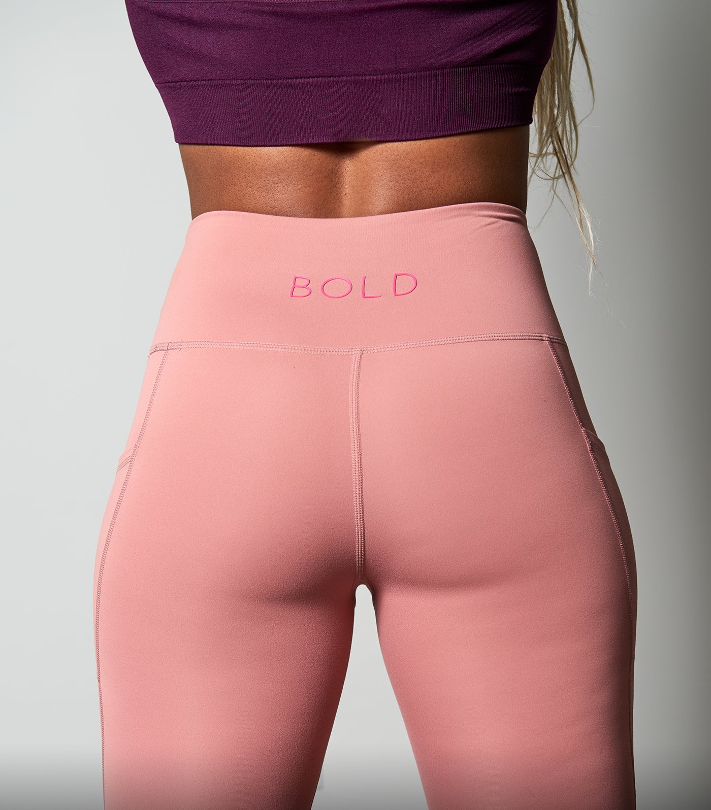 BOLD Blush Pocket Leggings – BOLD by Crystal Andrea